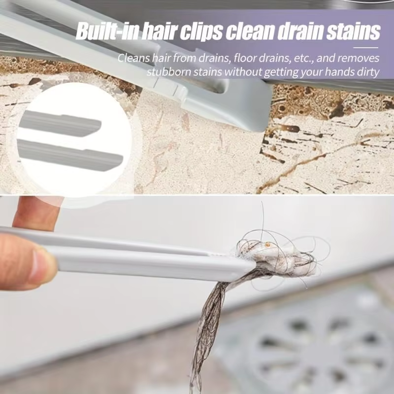 Rotatable Multi‑Function Gap Cleaning Brush